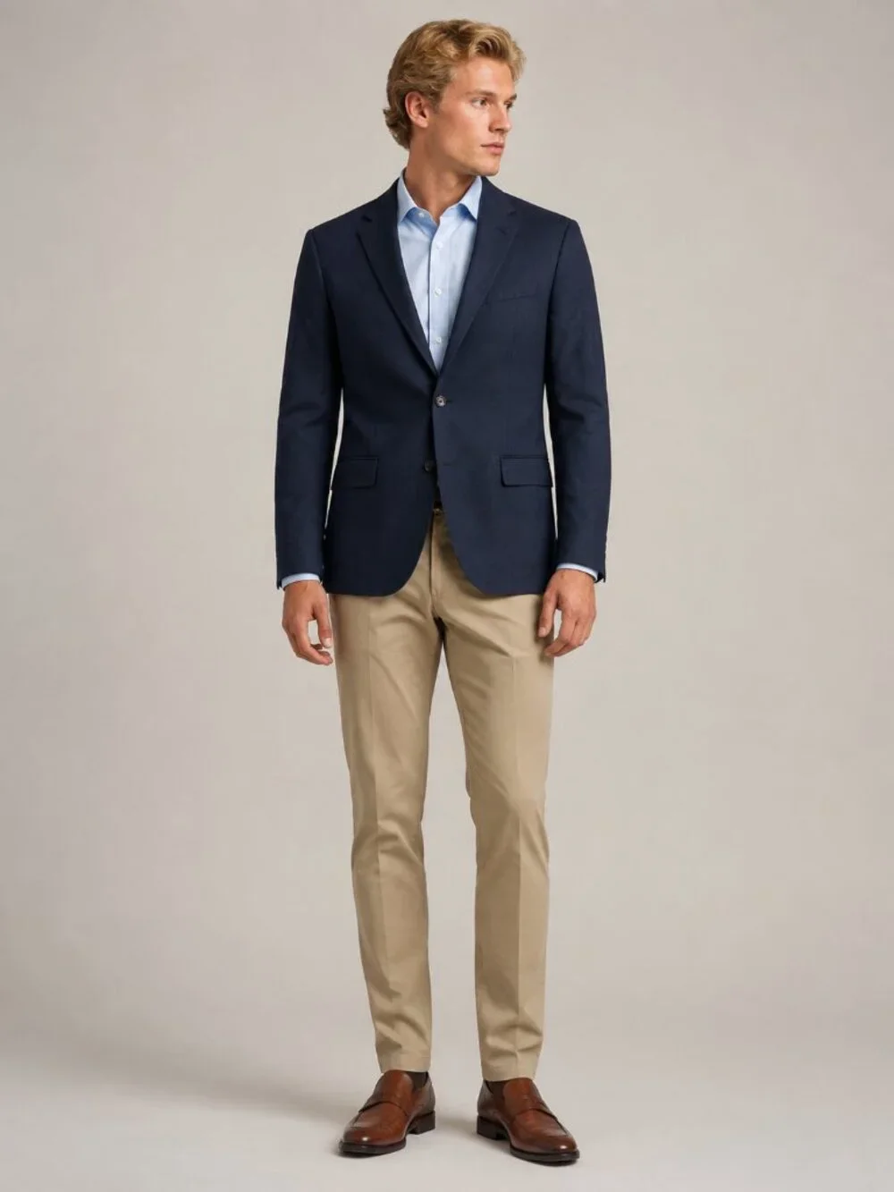 NWT J. Crew Ludlow Slim-fit Suit Jacket in Italian Stretch Worsted Wool #A3827